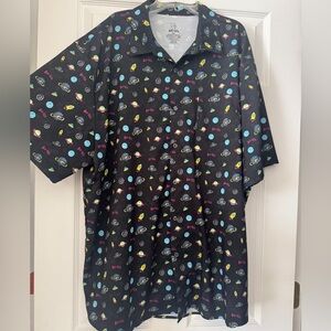 Men's Buc-ee’s Black Space-Themed Shirt